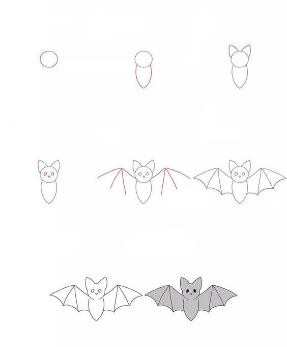 Bat idea (5) Drawing Ideas