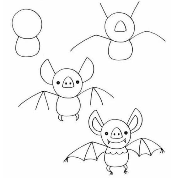 Bat idea (8) Drawing Ideas