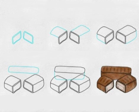 Candy bar Drawing Ideas