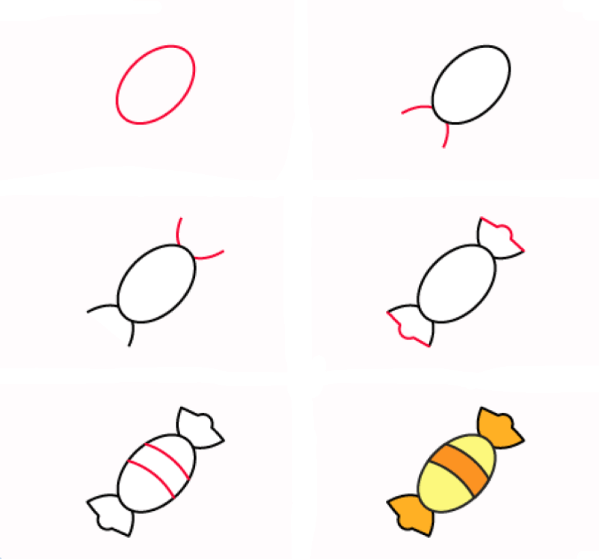 Candy idea 1 Drawing Ideas
