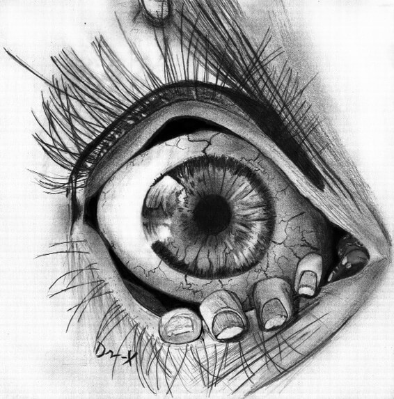 Chicano eyes (3) Drawing Ideas