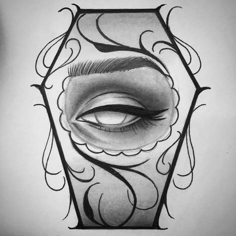 Chicano eyes (7) Drawing Ideas