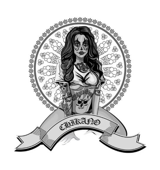 How to draw Chicano girls (13)