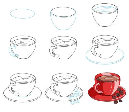 Coffee idea (11) Drawing Ideas