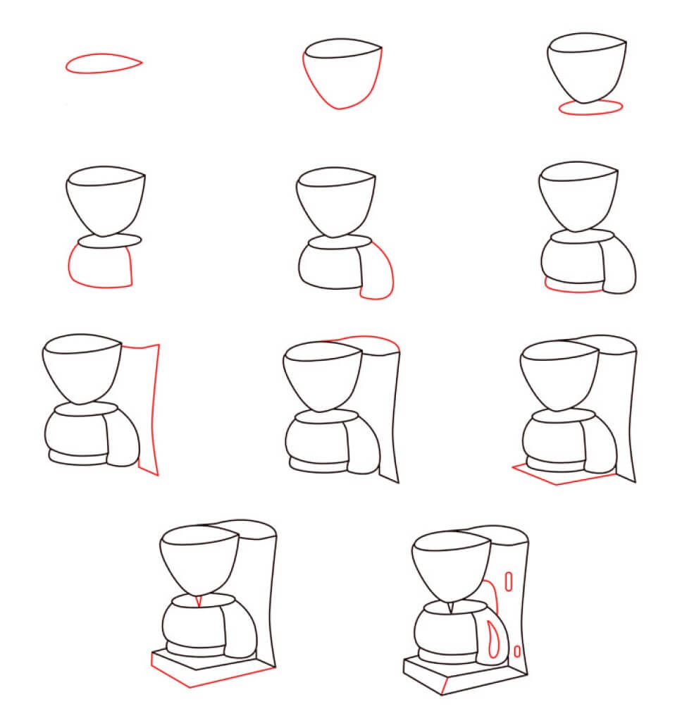 Coffee idea (13) Drawing Ideas