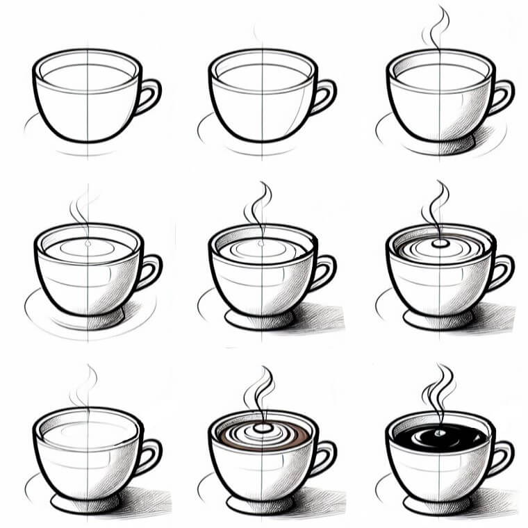 Coffee idea (16) Drawing Ideas