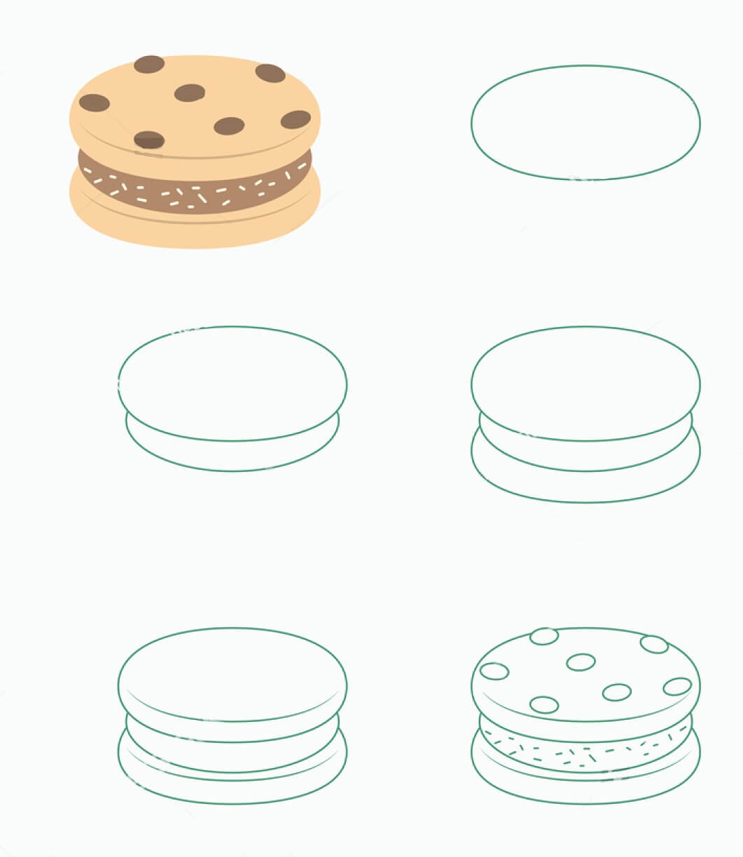 Cookies idea (10) Drawing Ideas