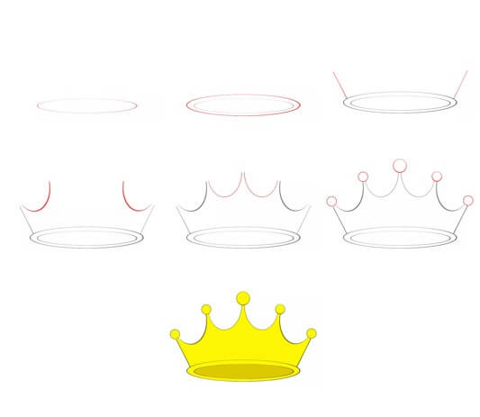 How to draw Crown idea (21)