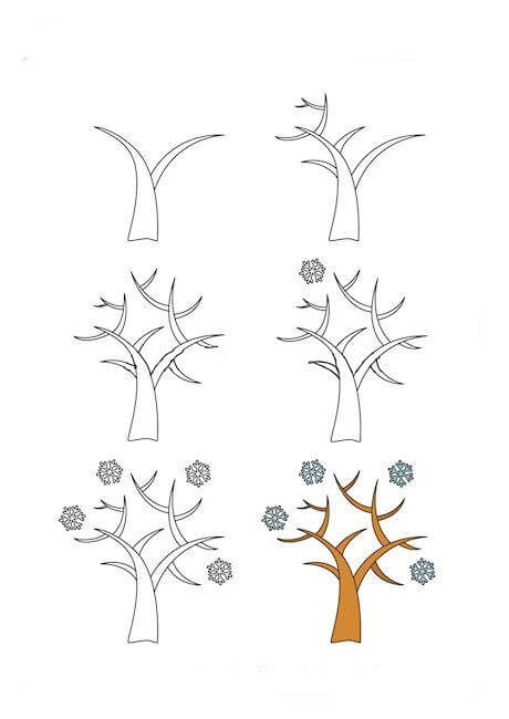 Decorative tree (4) Drawing Ideas