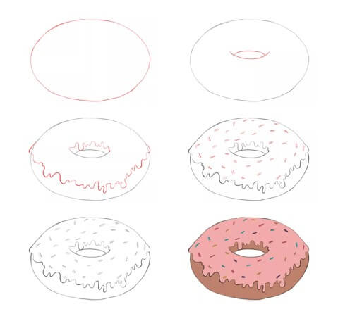 Donut idea (12) Drawing Ideas