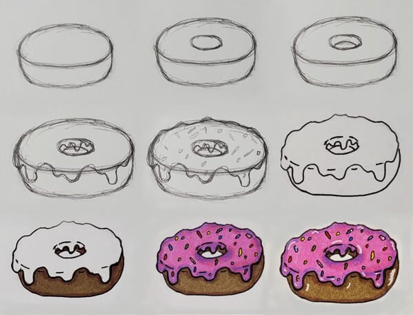 Donut idea (13) Drawing Ideas