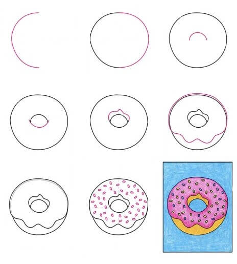 Donut idea (2) Drawing Ideas