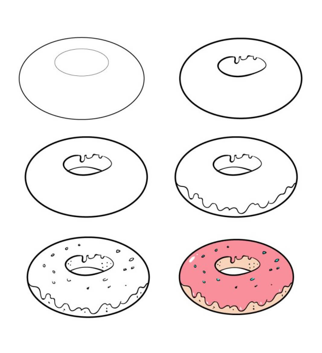 Donut idea (3) Drawing Ideas