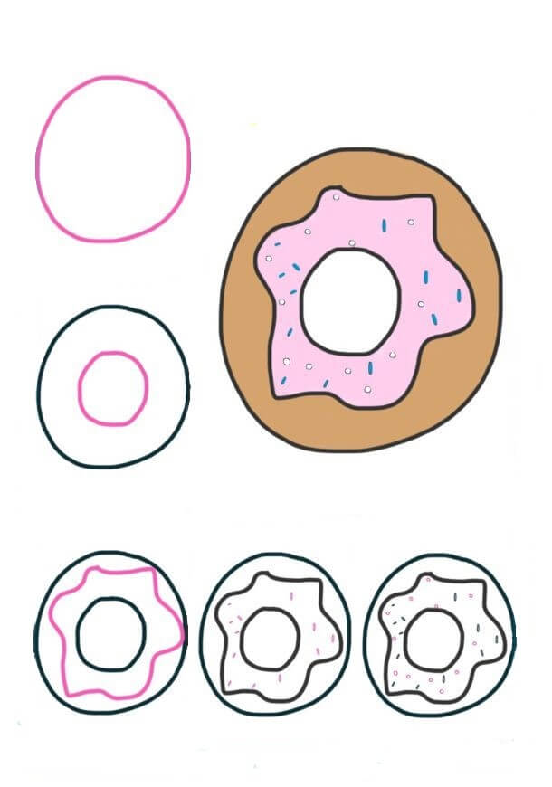 Donut idea (5) Drawing Ideas