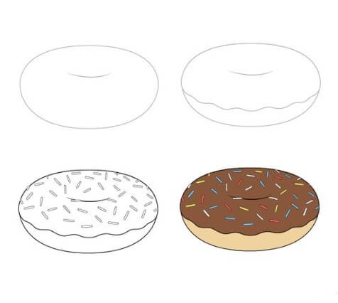 Donut idea (9) Drawing Ideas