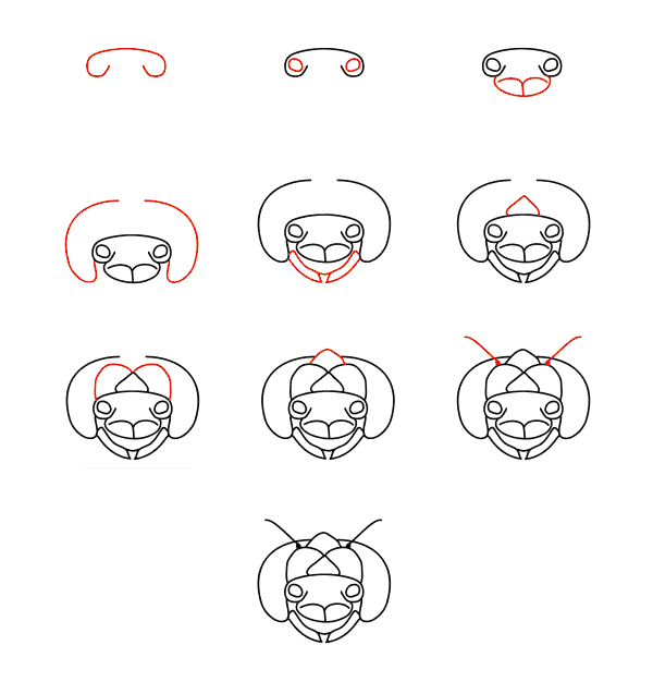 How to draw Dragonfly idea 18
