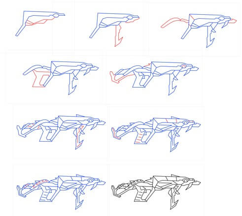 How to draw Gun idea (12)