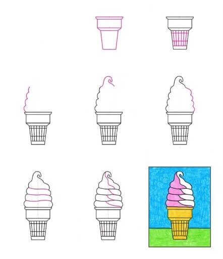 Ice cream idea (2) Drawing Ideas