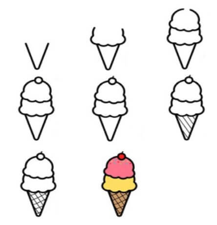 Ice cream idea (3) Drawing Ideas