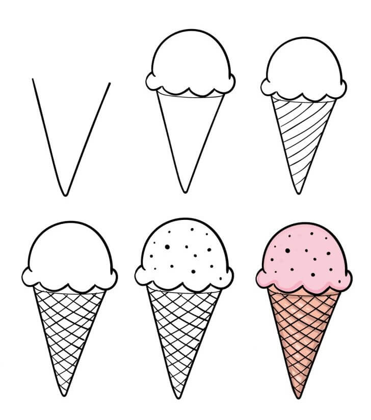 Ice cream idea (4) Drawing Ideas