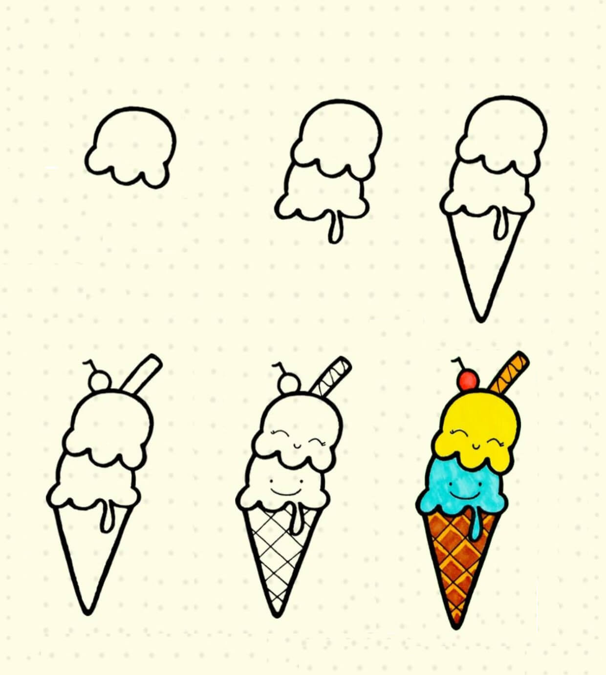 Ice cream idea (5) Drawing Ideas