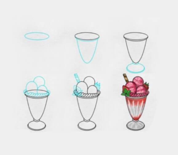 Ice cream idea (6) Drawing Ideas