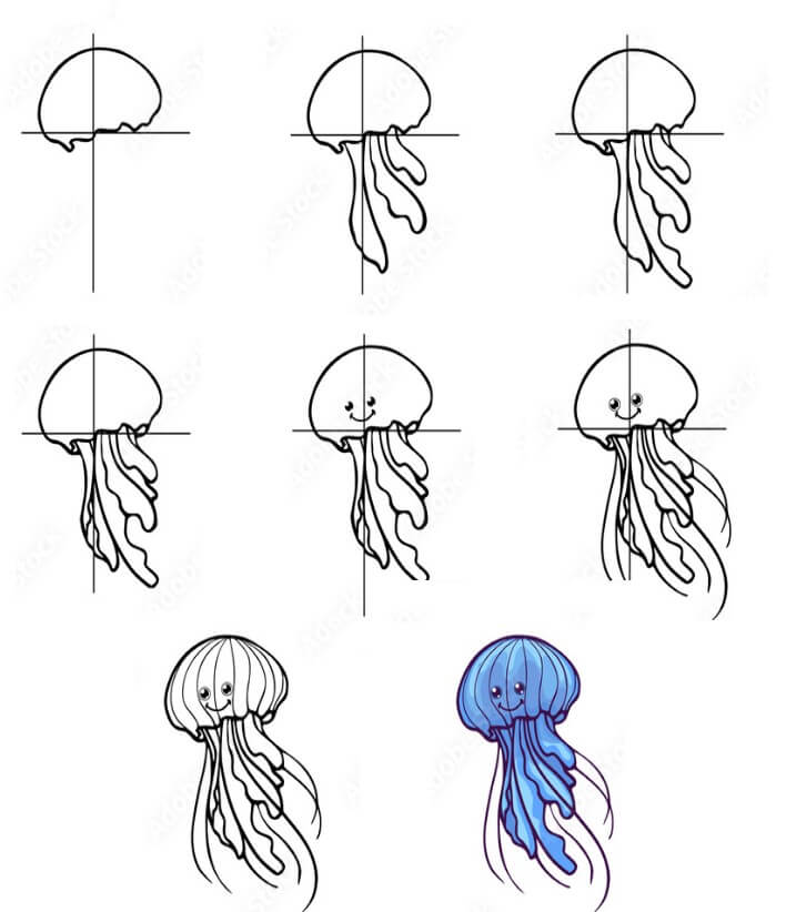 Jellyfish Euphoria Drawing Ideas