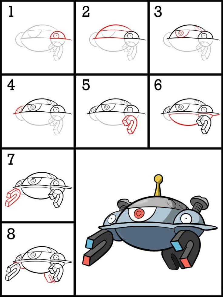 How to draw Magnezone