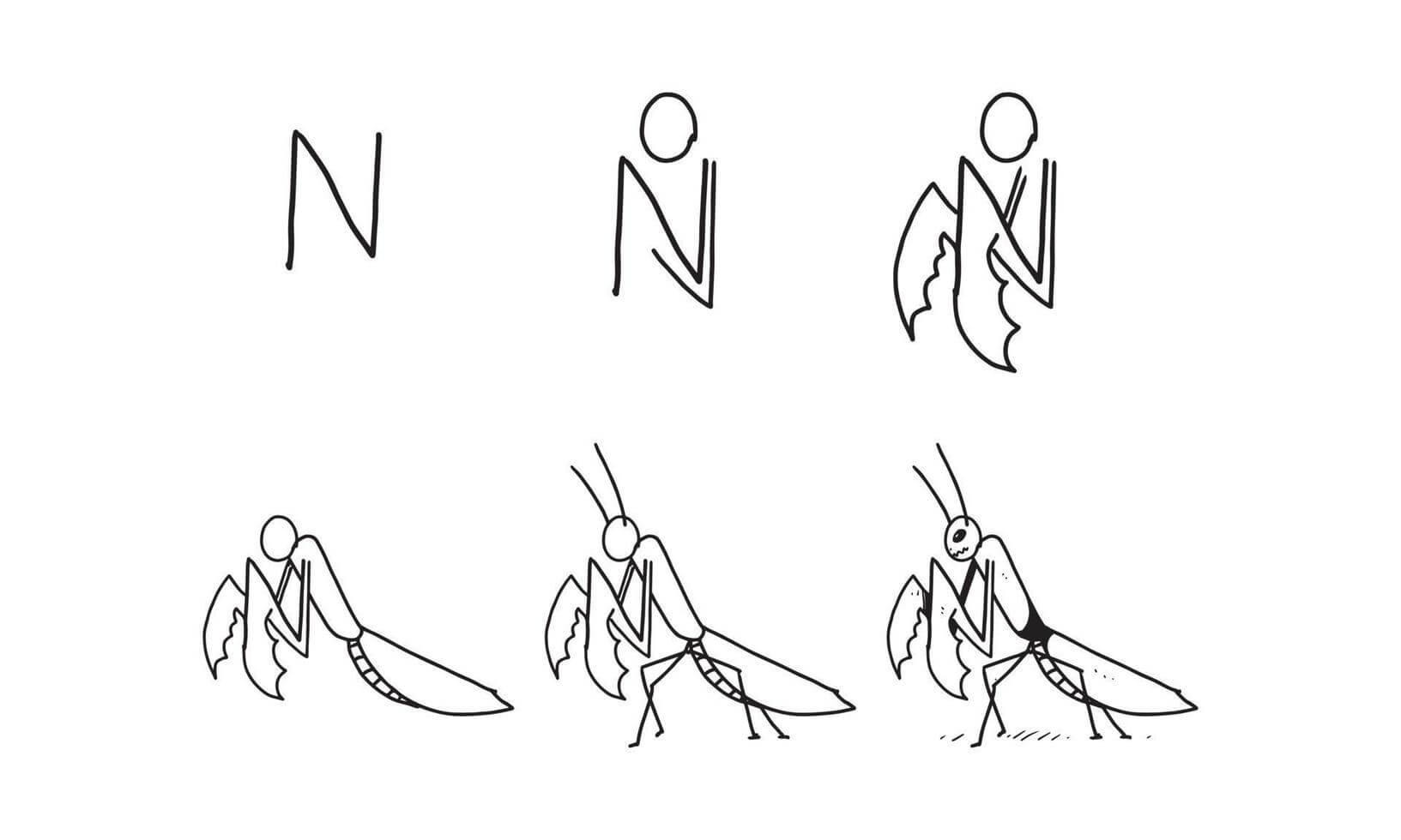 Mantis idea (7) Drawing Ideas