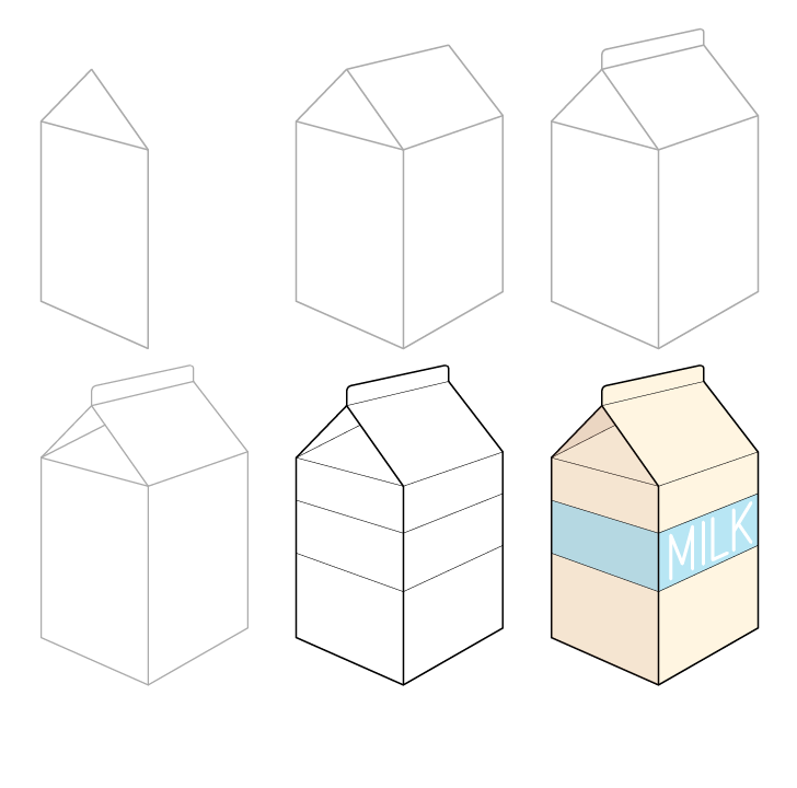 Milk idea (1) Drawing Ideas