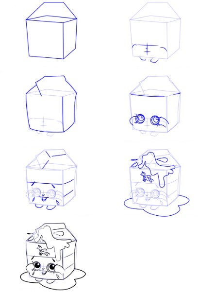 Milk idea (12) Drawing Ideas