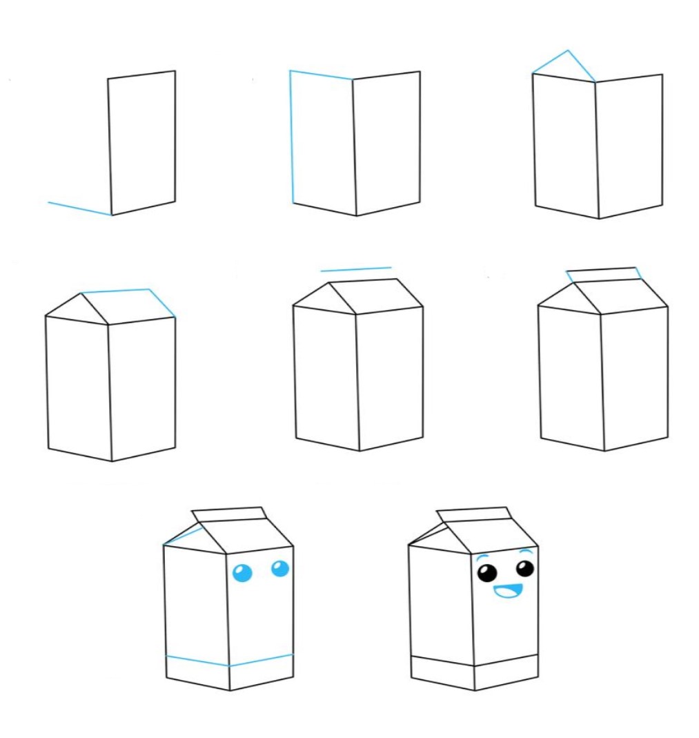 Milk idea (2) Drawing Ideas