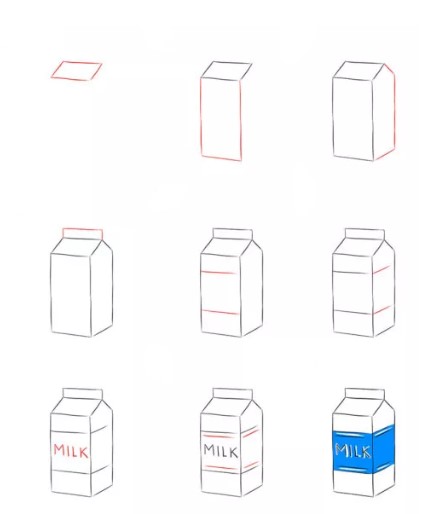 Milk idea (4) Drawing Ideas