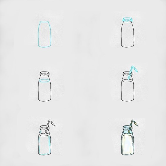 Milk idea (5) Drawing Ideas