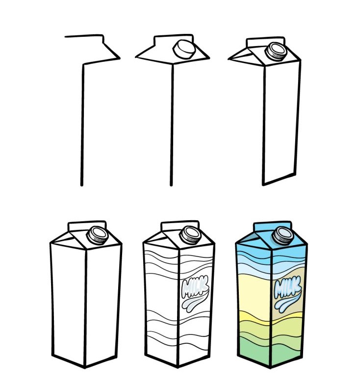 Milk idea (7) Drawing Ideas