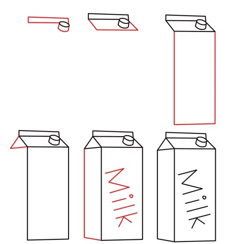 Milk idea (8) Drawing Ideas