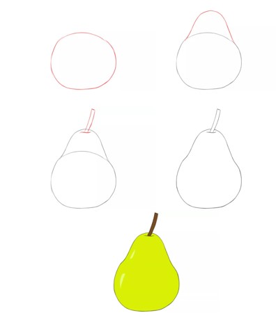 Pear idea (2) Drawing Ideas