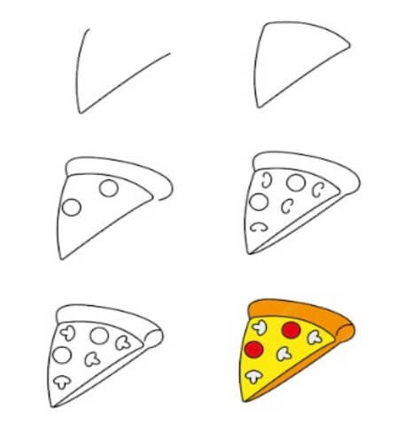 Pizza idea (12) Drawing Ideas