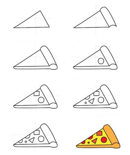 Pizza idea (13) Drawing Ideas