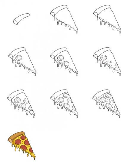 Pizza idea (2) Drawing Ideas