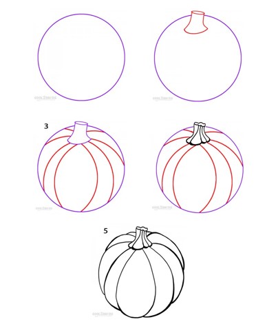 Pumpkin idea (7) Drawing Ideas