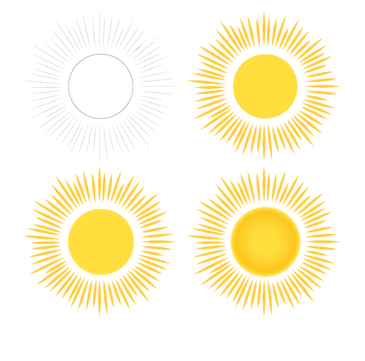 Sun idea (1) Drawing Ideas