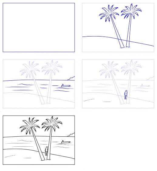 Sunset idea (9) Drawing Ideas