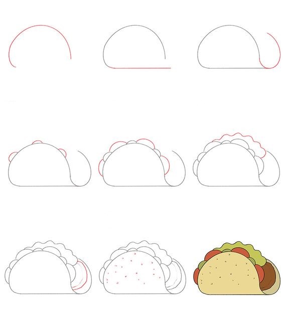 Tacos idea (1) Drawing Ideas