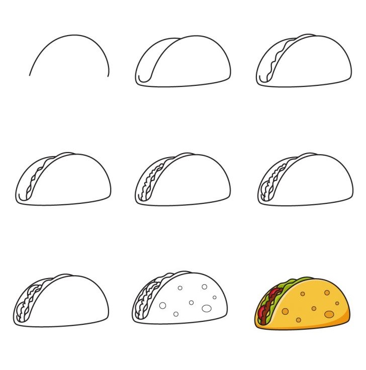 Tacos idea (2) Drawing Ideas