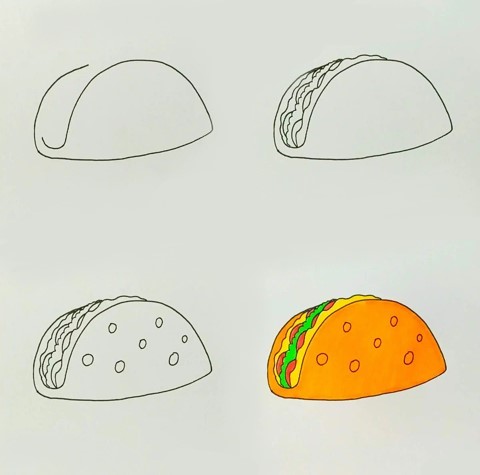 Tacos idea (7) Drawing Ideas