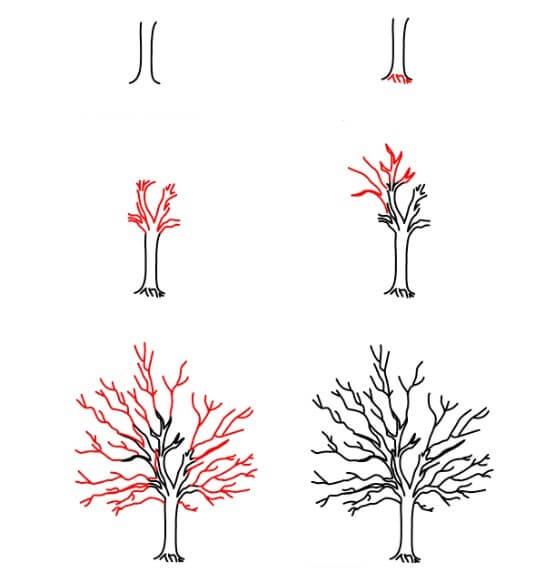 Tree idea (11) Drawing Ideas