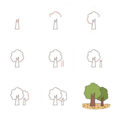 How to draw Tree idea (12)