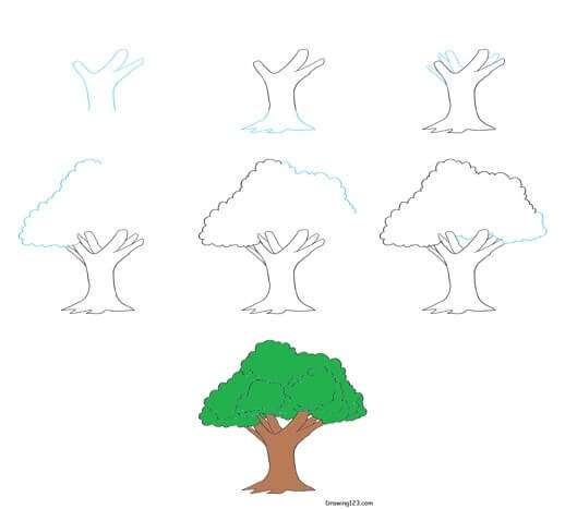 Tree idea (15) Drawing Ideas