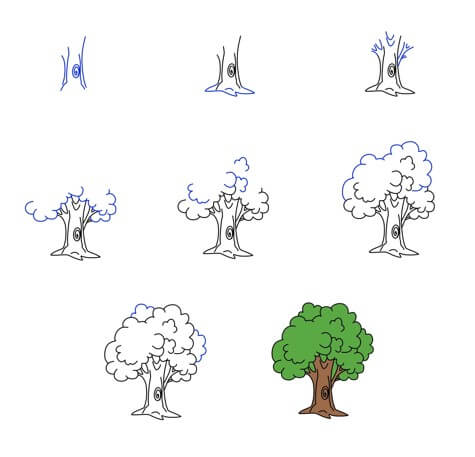 Tree idea (17) Drawing Ideas